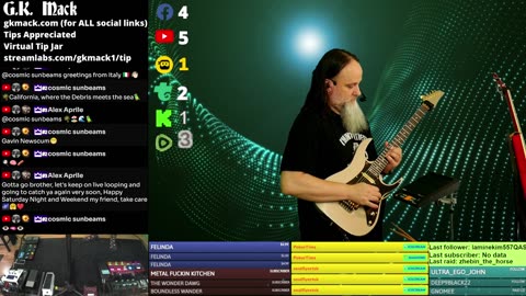 G.K. Mack Live Looping Jackassery & Rants MultiStream Saturdays #149 #Livelooping #Jackassery