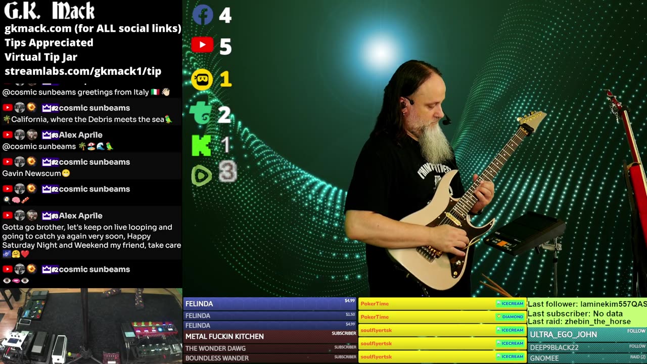 G.K. Mack Live Looping Jackassery & Rants MultiStream Saturdays #149 #Livelooping #Jackassery
