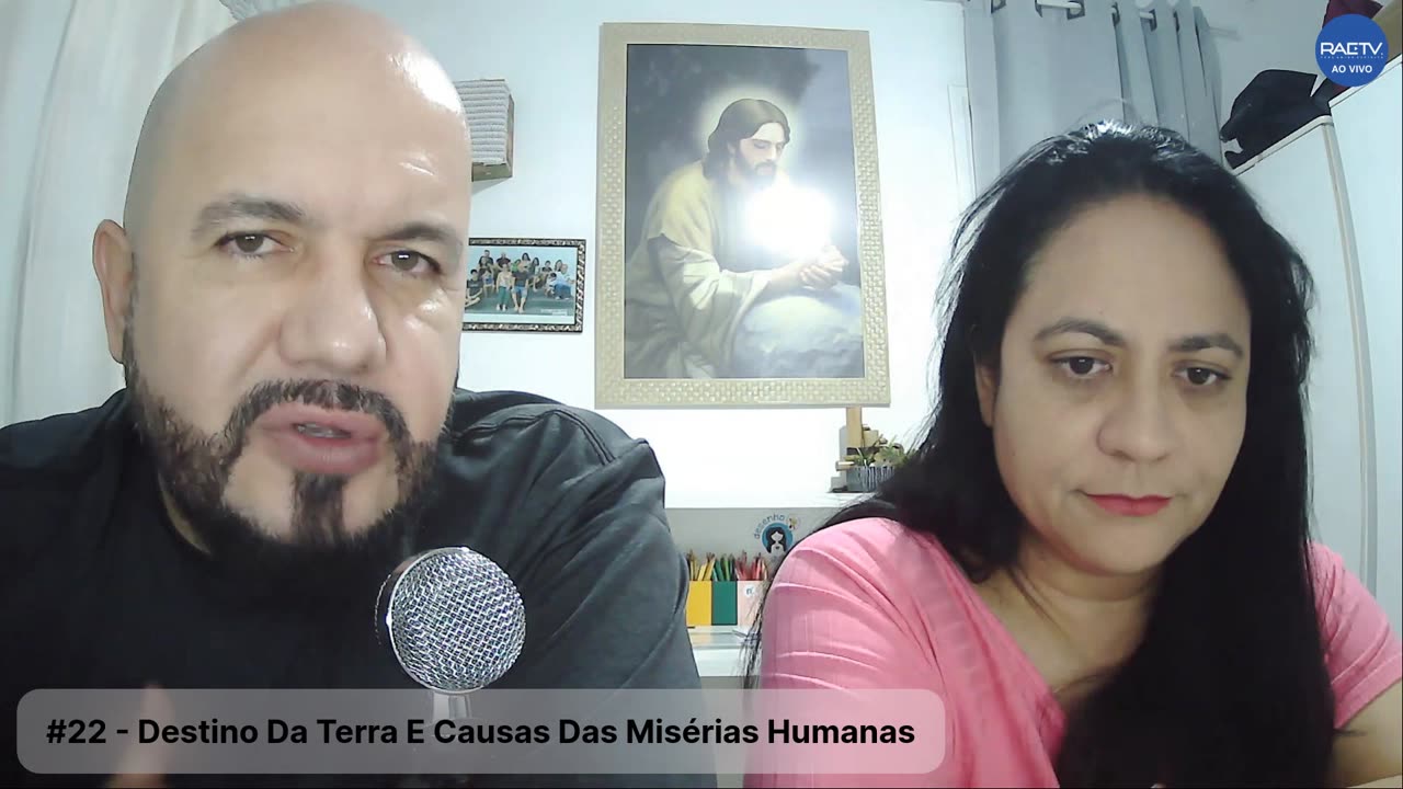 #22 Evangelho Na Rede – Destino Da Terra E Causas Das Misérias Humanas – Com Oceander e Stela