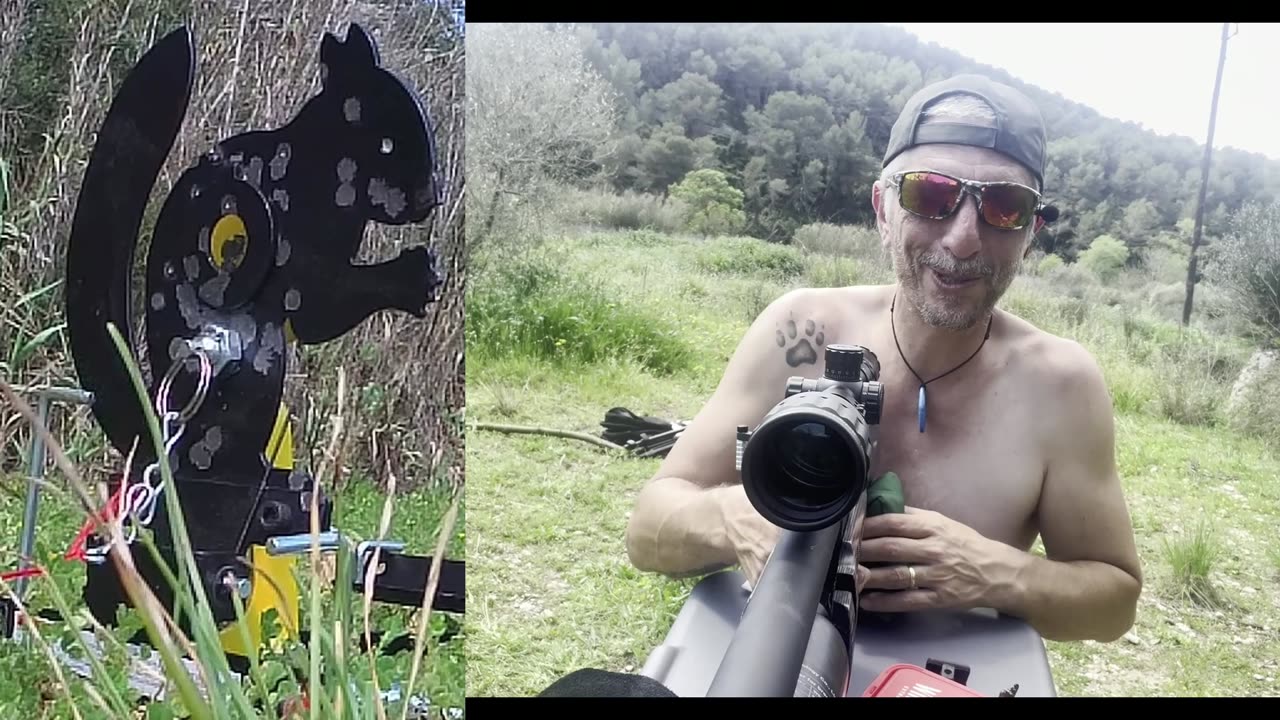 Gamo HFT Target vs World's worst shooter