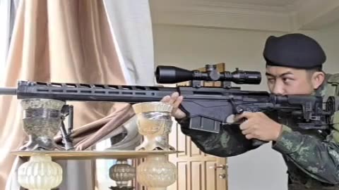 🪖🌿 Myanmar War | Lieutenant Langyun Fires Ruger Precision Rifle at Junta in Loikaw | RCF