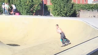 skateboarding