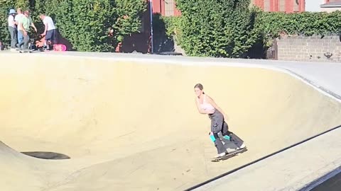 skateboarding