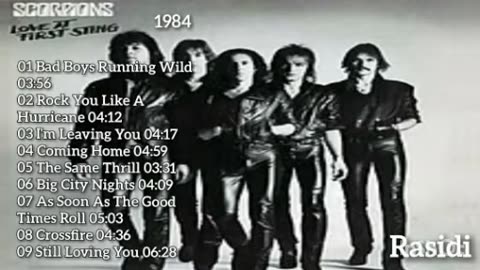 SCORPIONS - LOVE AT FIRST STING (1984)