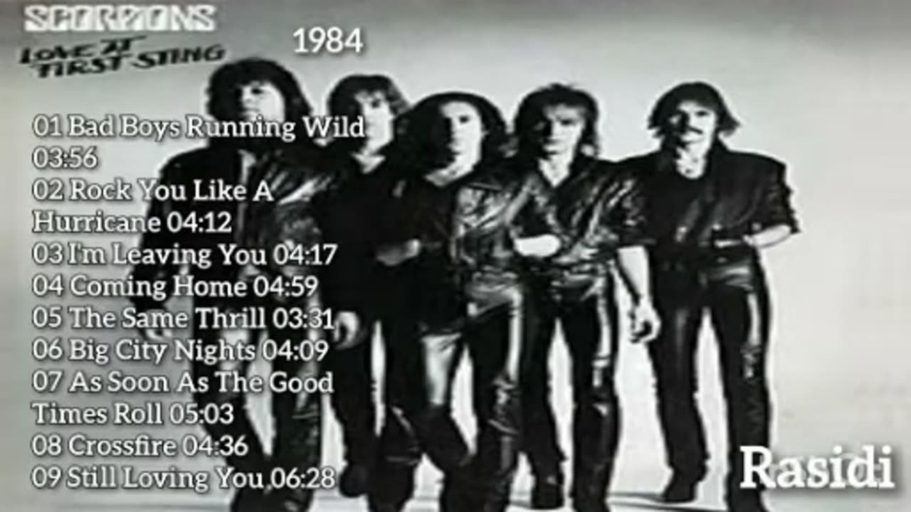 SCORPIONS - LOVE AT FIRST STING (1984)