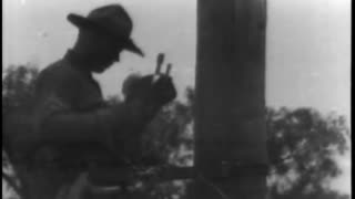 COMPANY E, FIRST TELEGRAPH BATTA... - COMPANY E, FIRST TELEGRAPH BATTALION, SIGNAL CORPS - 111-m-121