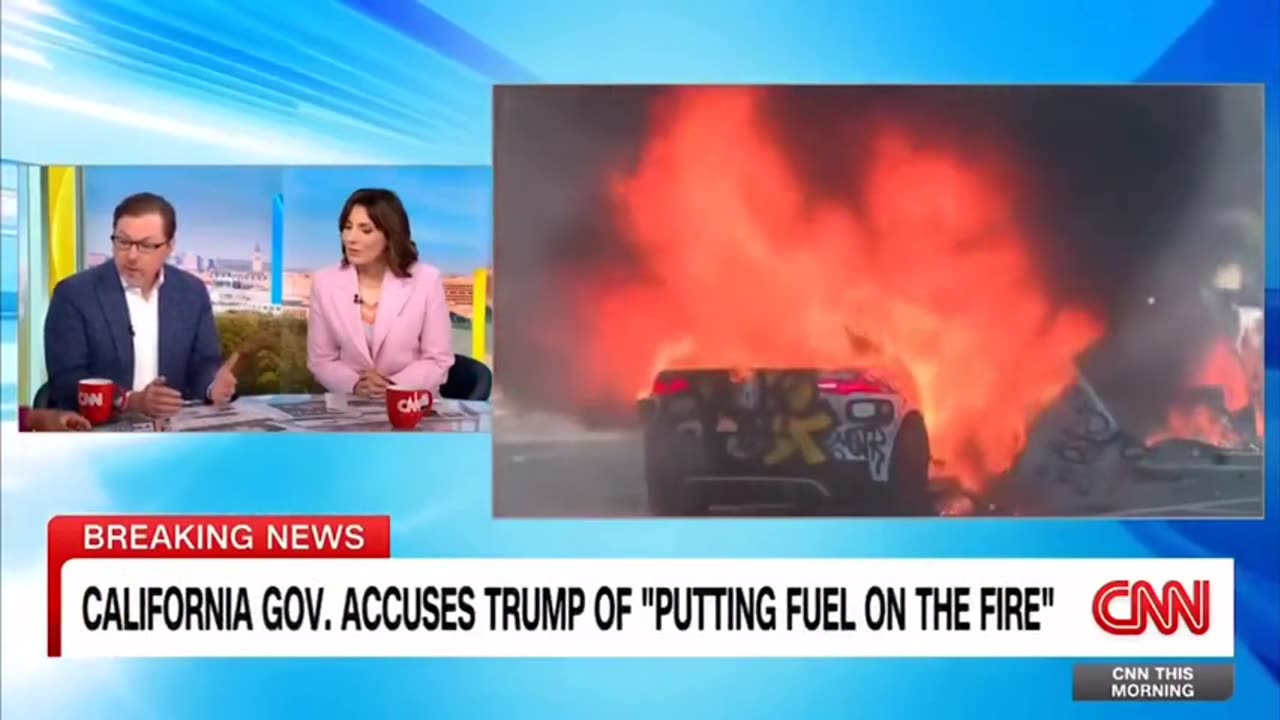 CNN Immediately Cuts Off Panelist Who says how the riots really are