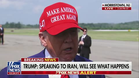 Trump Hints At Potential Breakthrough In Middle East: 'We're Speaking To Iran'