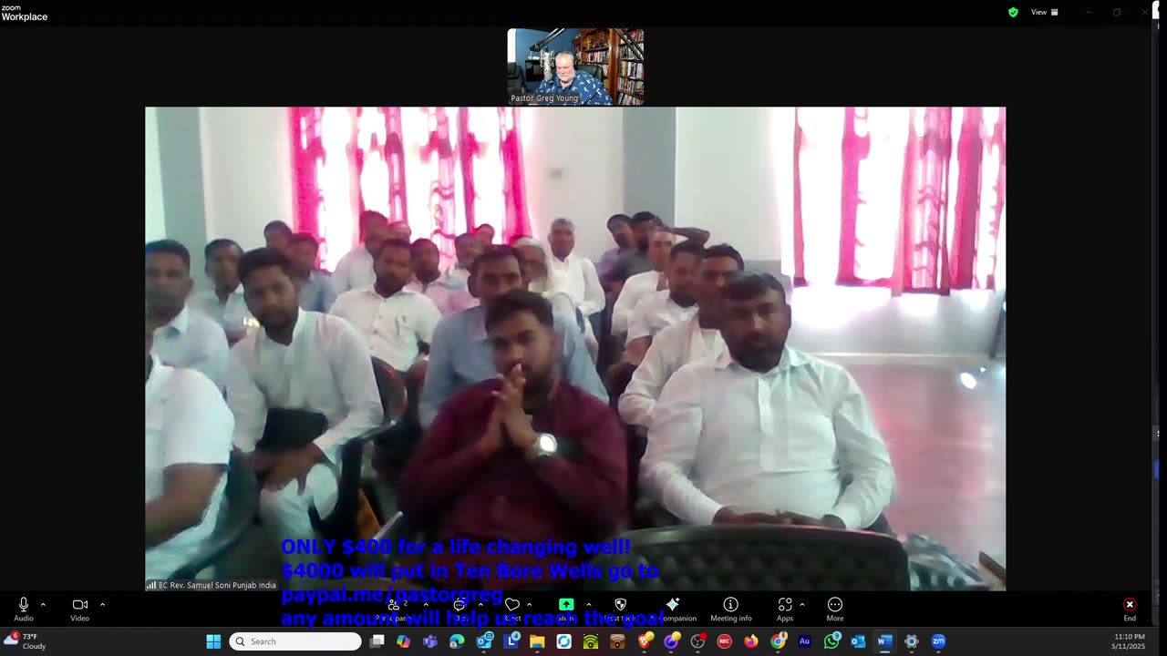India Leadership Meeting Faith and Prayers 051125