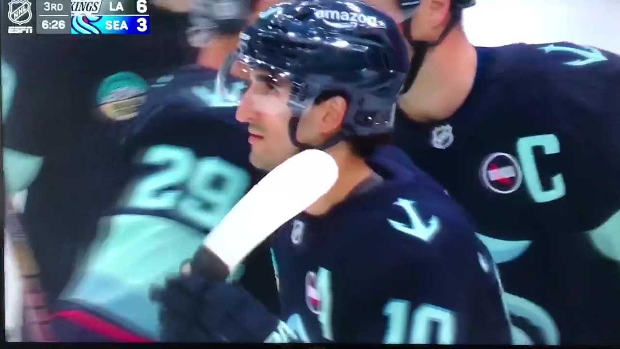 Kraken C #10 Matty Beniers PP🥅(20)🏒Deflected Goal