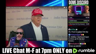 Trump Visits a Musuem