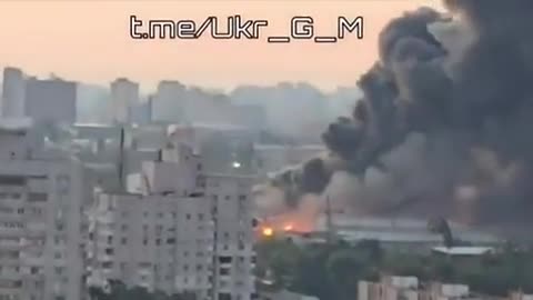 💥🛡️ Ukraine Russia War | Ballistic Missiles Hit Warehouse in Kyiv, 1 Intercepted | RCF