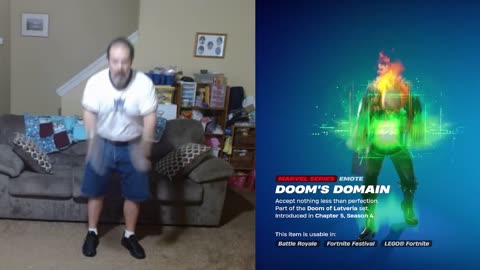 FFG Dance Fortnite Emotes Doom's Domain