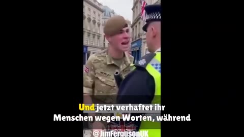 🇬🇧UT🇩🇪 Ein britischer Soldat spricht für Millionen‼️