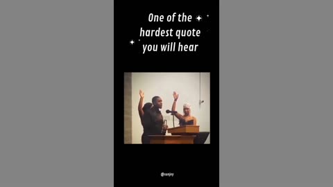 Shortest Hardest lesson you will hear