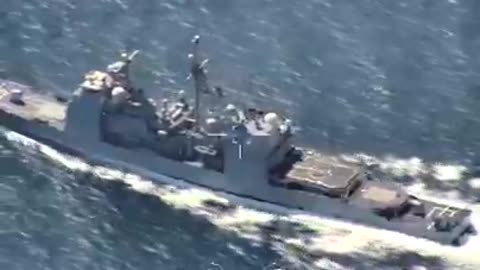 The Iranian Armed Forces closely monitoring American warships and Fighter Jets