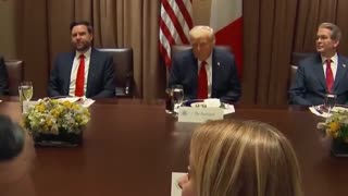 "It Could Only Be Her!" - Reporter's "Gotcha" Has Trump Cracking Up