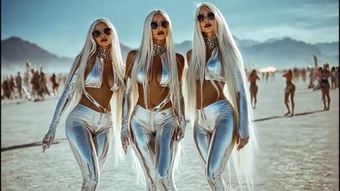Hot Girls Dark Progressive Trance Music Dark Sun - (Official Music Video)