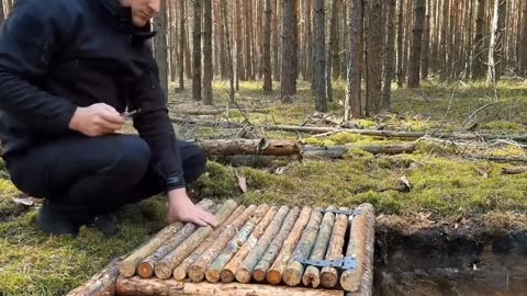 How create natural shelters in cool environments.