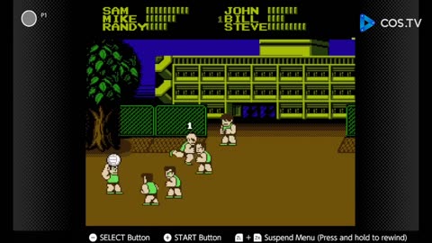 NSOSNES_Super_Dodge_Ball_Bean_Ball_All_Characters_and_Difficulties 04