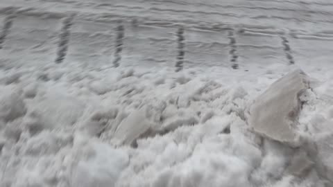 Snowplow Buries New Yorker's Car