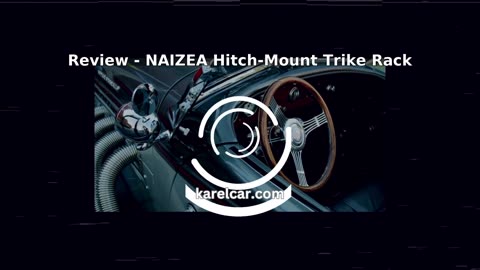 NAIZEA Hitch-Mount Trike Rack for Ebike Heavy-Duty,Fat Tire 3 Wheel Bike Rack f