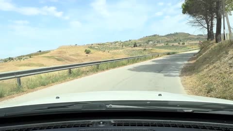 Scenic Road Trip – From San Marco Beach near Sciacca to Cretto di Burri in Gibellina, Sicily Italy