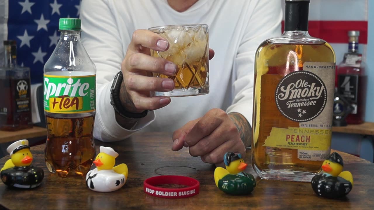 Roger Slocum - Ole Smoky Peach Whiskey & Sprite + Tea