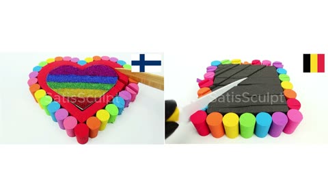 Symmetry of Nations 🇫🇮🇧🇪 — Pure 4K Visual ASMR • Silent Contrast • Kunst in Bewegung