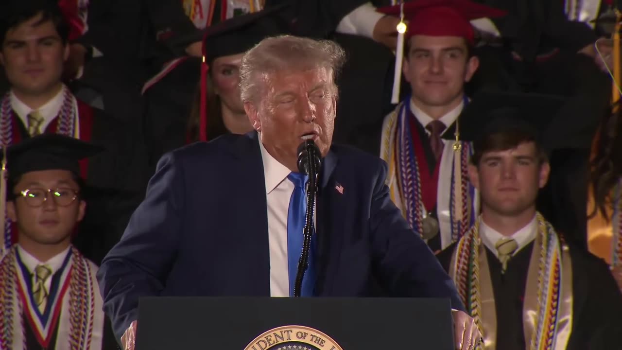President Trump Delivers Remarks at the University of Alabama Commencement, May 1, 2025