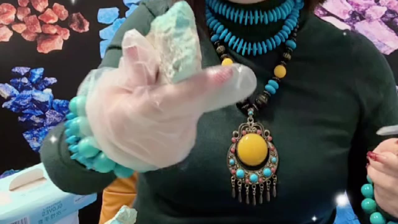 250514-1 Natural Turquoise Rough: Unboxing - like Surprises