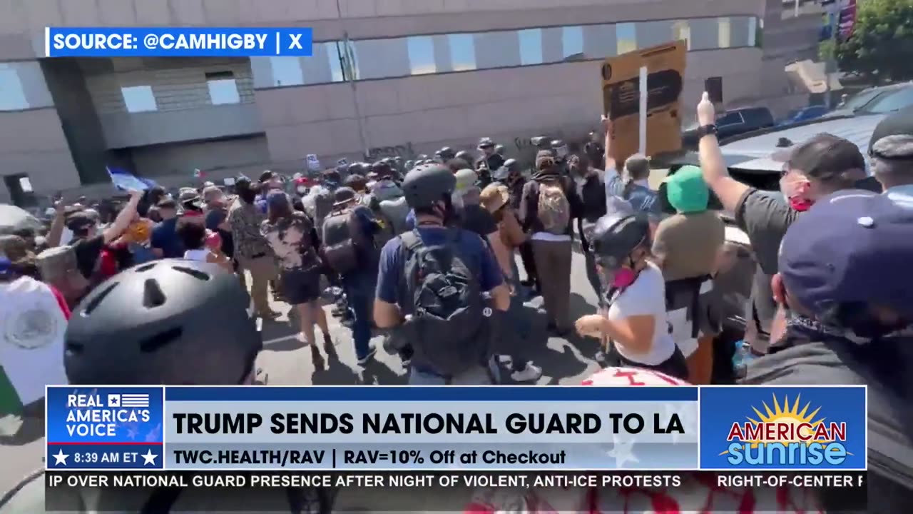 ON SENDING THE NATIONAL GUARD TO L.A.