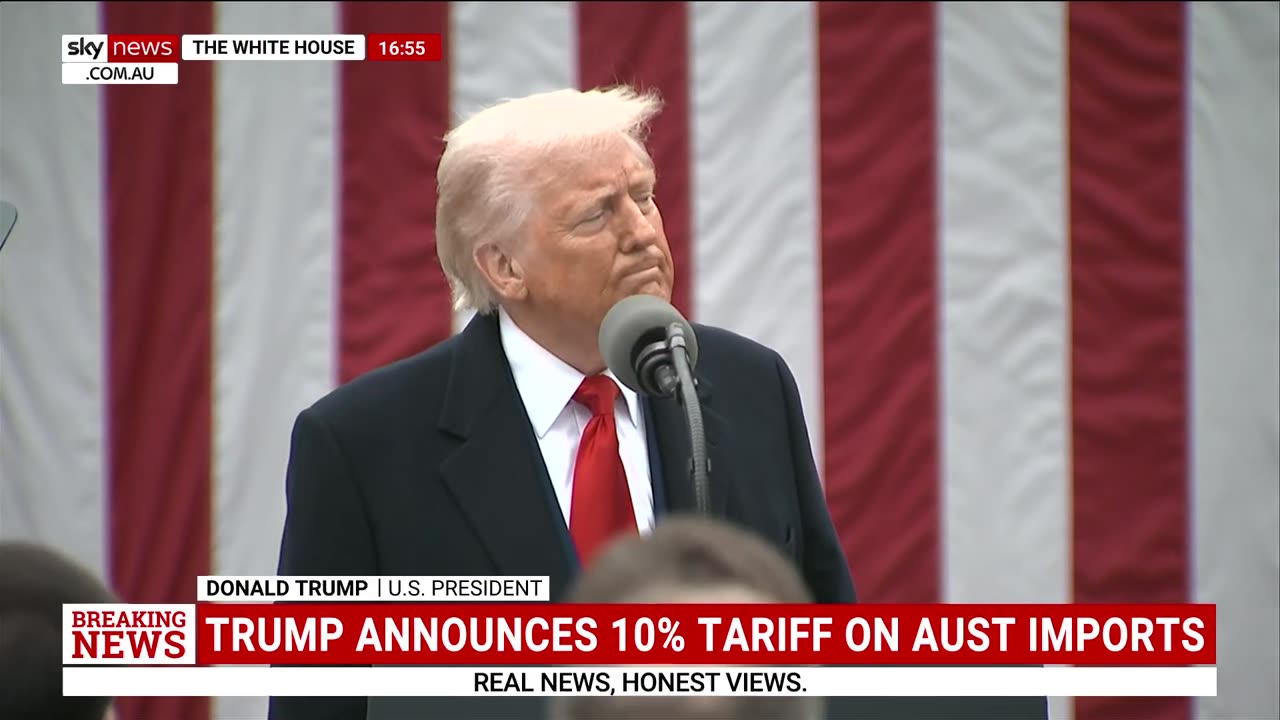 Liberation Day speech: Donald Trump unveils worldwide tariffs, vows to Make America Great Again