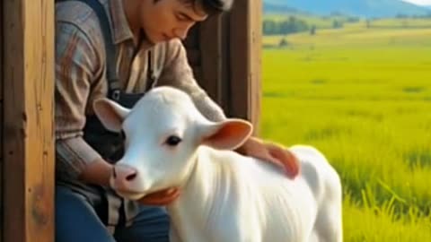 "White Bull vs Red Bull ⚔️ ماں کے قتل کا بدلہ! | Emotional Animal Story | #shorts #bullfight"