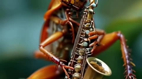 #ai #animal #music #saxophone #fyp