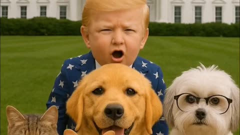 Baby Trump Threatens America With… Pet Poop? 💩🤣
