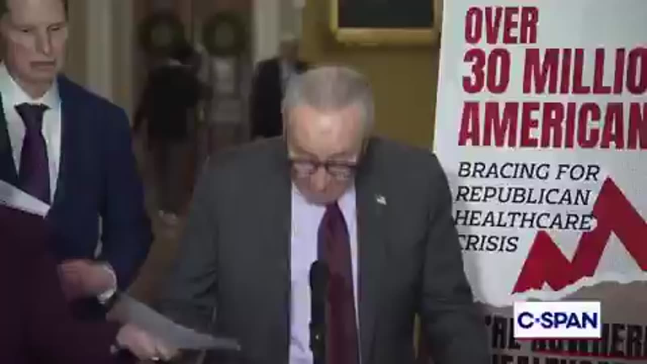 SCHUMER: "Let me be clear. If Trump were to order an attack on land"