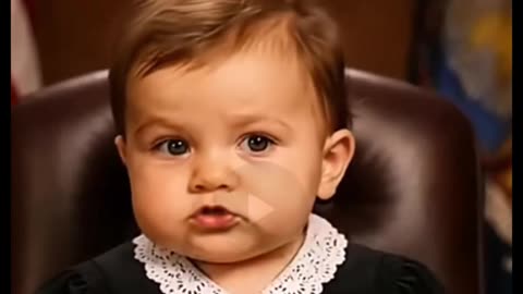 Baby Judge Judy is just not having it.