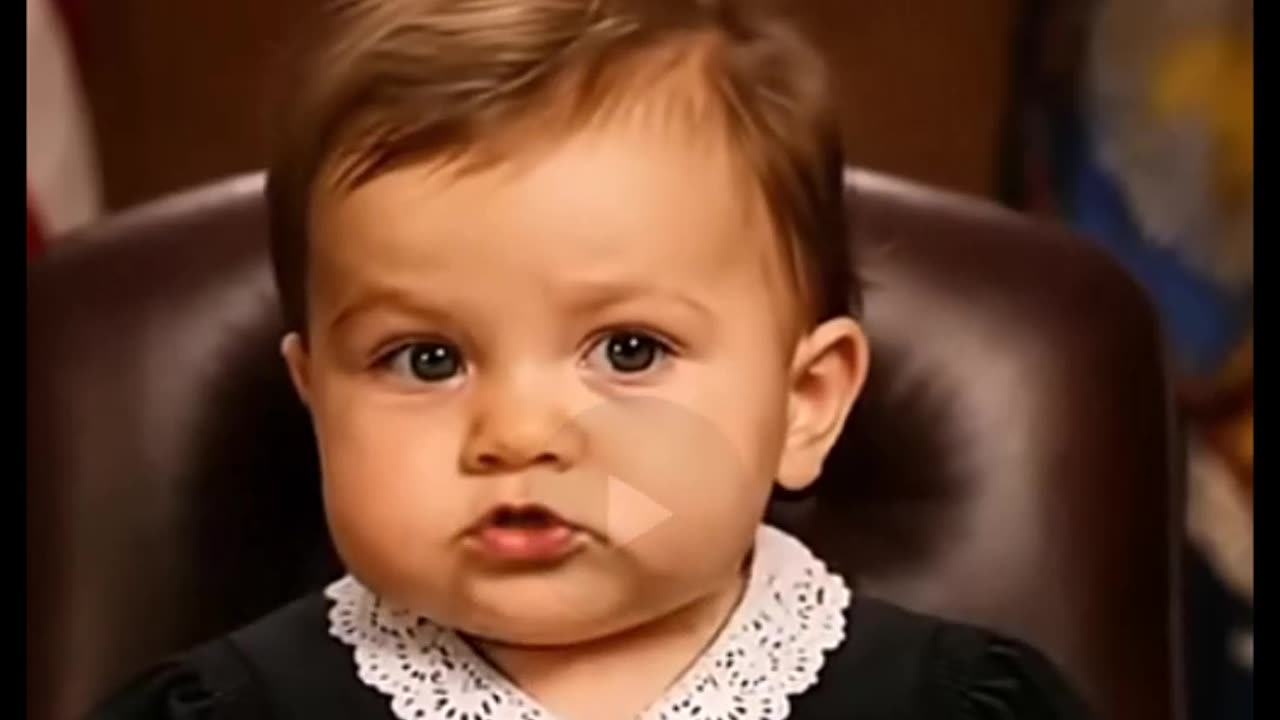Baby Judge Judy is just not having it.