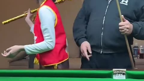 funny billiards video million views