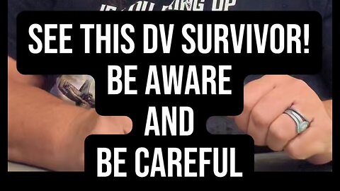 See This DV Survivor! Be Aware & Careful 🤯 #signlanguage #talk #asl #knowledge