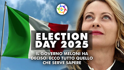 ELECTION DAY 2025: Il Governo Meloni ha deciso. Ecco tutto quello che c’è da sapere!