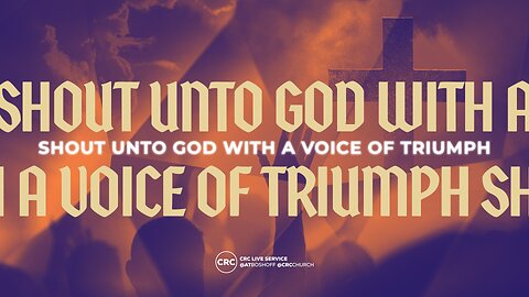 Shout Unto God With A Voice Of Triumph! | Pastor At Boshoff | 27 July 2025 PM
