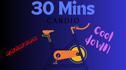 30 Mins Cardio Bike Ride, Abs Circuit + Stretch = Total Body Zen #zen #fitness #motivation #Cardio