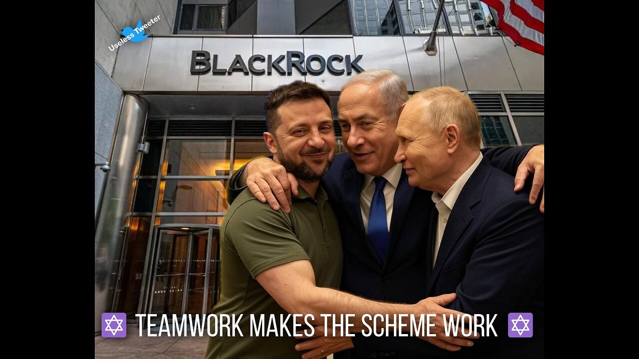 🇮🇱 They are setting up "Heavenly Jerusalem" on the area we used to call 'Ukraine' 🇺🇦