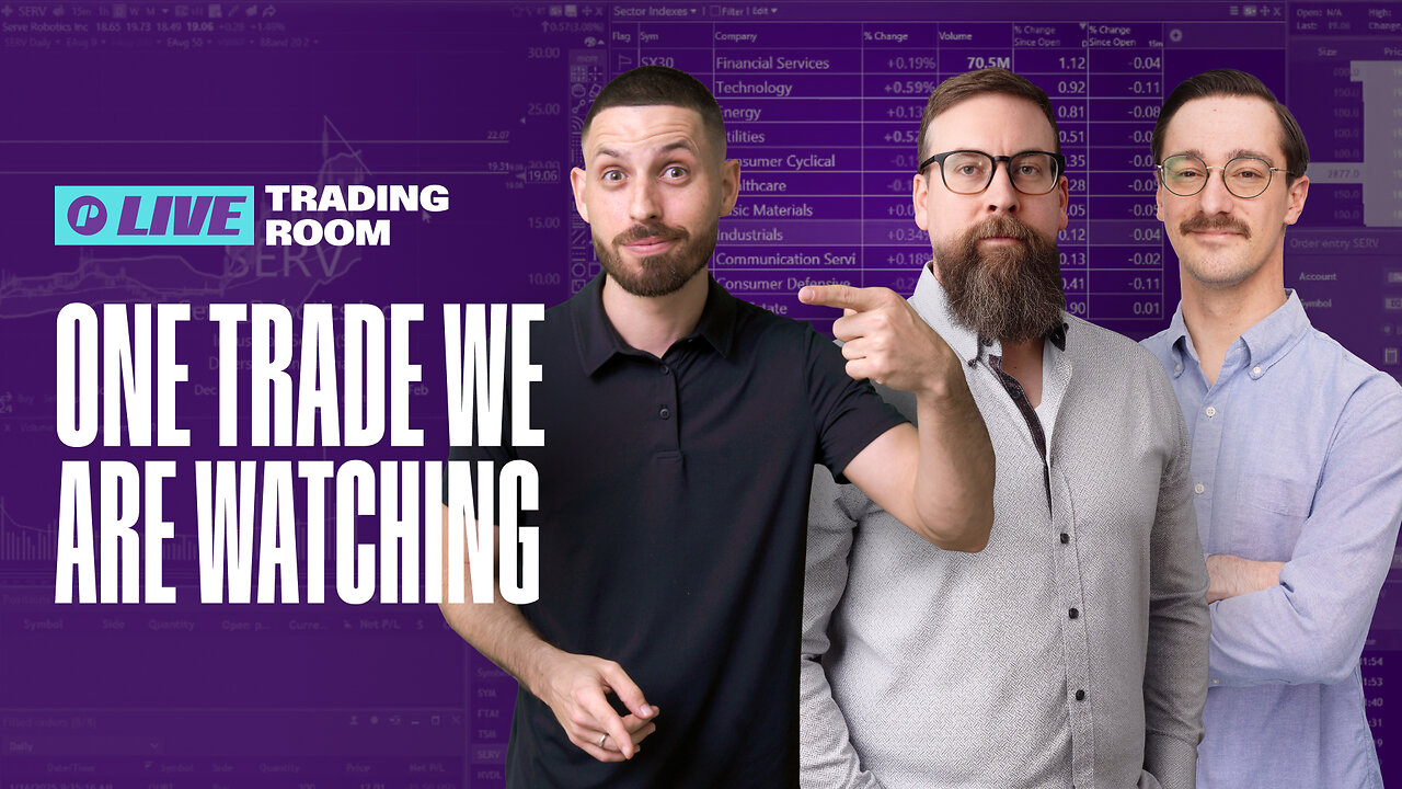 NVIDIA Earnings Tonight! | Live Trading