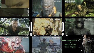 Metal Gear Solid 3 Snake Eater & MGS Delta Boss Fights 9/6/2025 (PS2 & PC Gameplay) (Longplay)