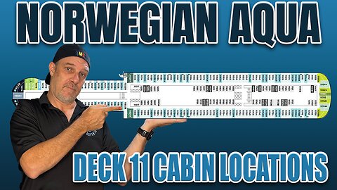 NCL Aqua First Look! Cabin Deck 11 | Tall Man's Cruise Adventures