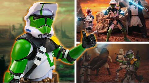 DOOM TROOPERS! Star Wars Veil's Toys DOOM UNIT CLONE TROOPER (Black Series) REVIEW + PHOTOGRAPHY