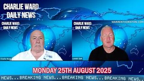 Charlie Ward: Breaking News 8/26/25 - Zelensky to Be Charged for War Crimes!